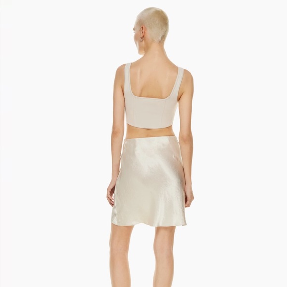 Aritzia Babaton Slip Mini Skirt in Pink - Picture 5 of 5